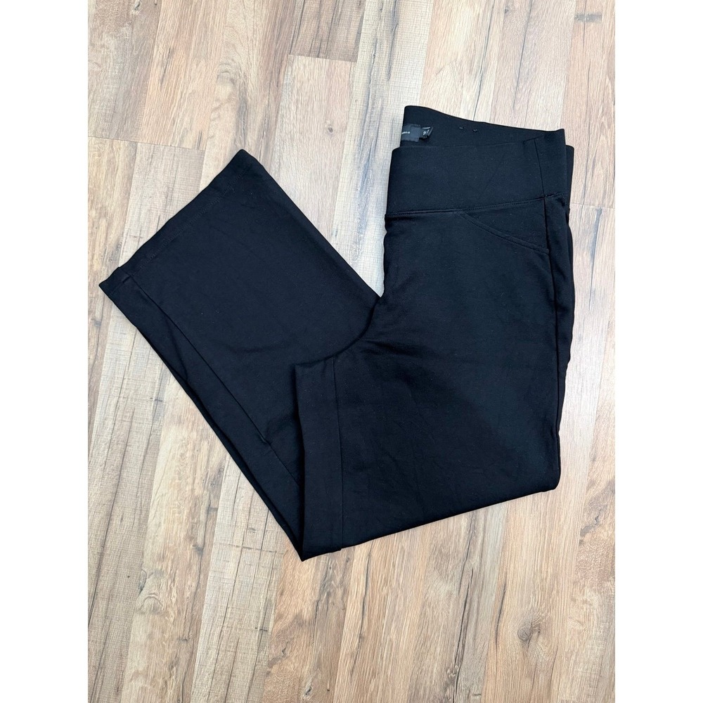 Studio by Torrid Pixie‎ Wide Leg Pull On Pants Black Pockets Size 1R